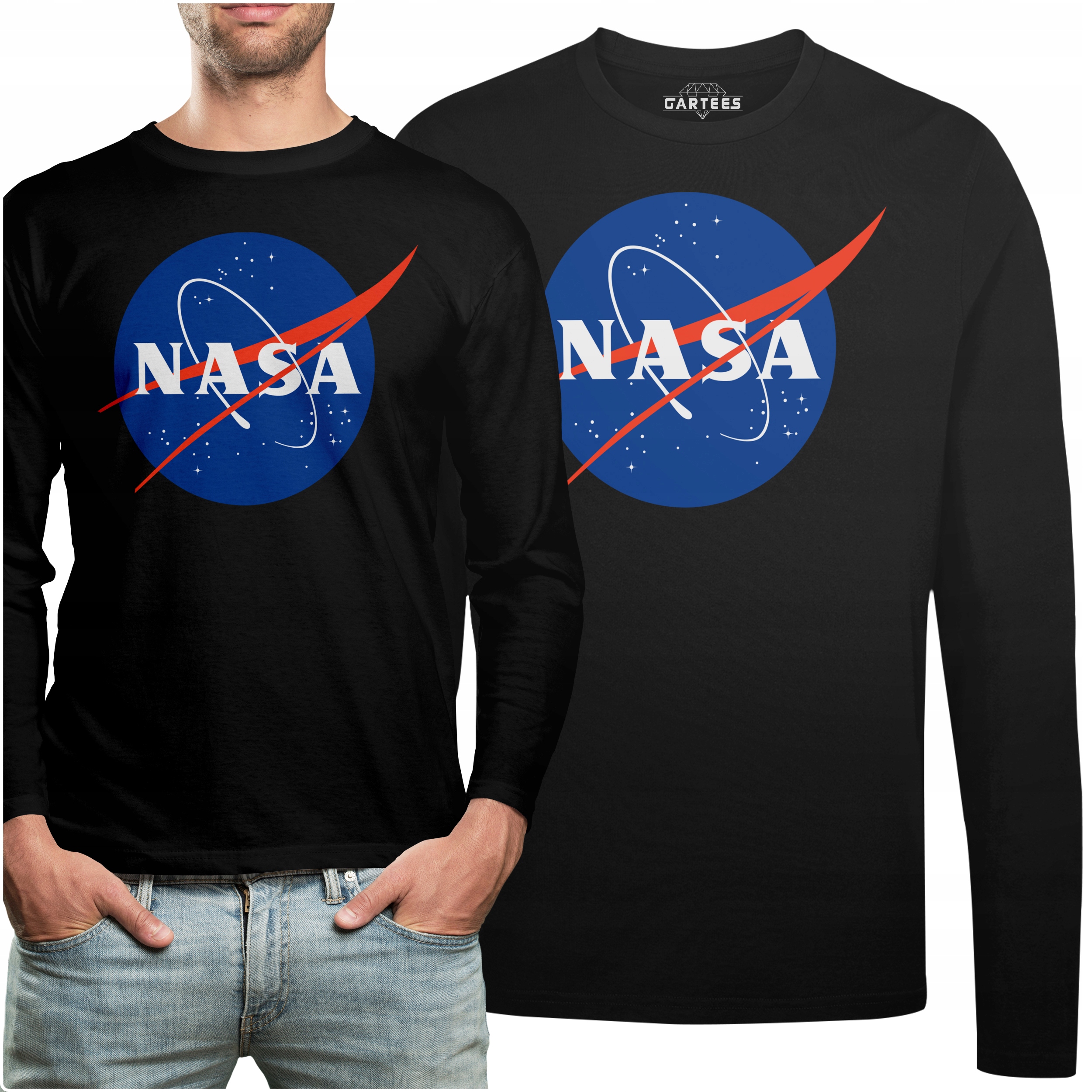 

Koszulka Long Wyjątkowy Prezent Logo Nasa