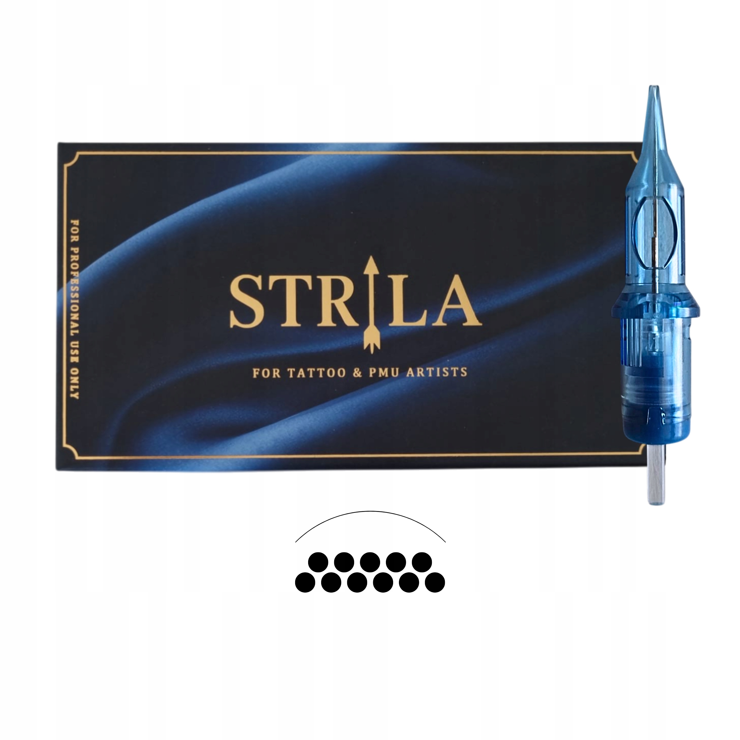 Kartridže na tetování Pmu Strila 1011RMLT 0,30 mm 11RM Cartridge 20 Ks