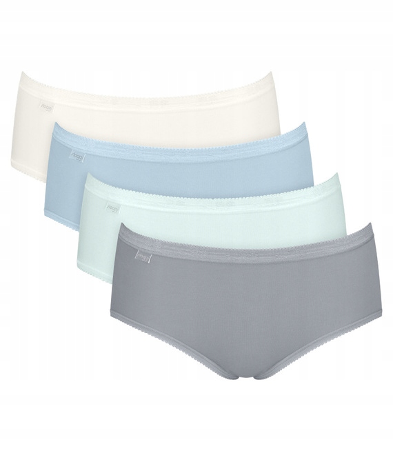 4 x Dámské kalhotky sloggi Basic+ Midi C4P 42