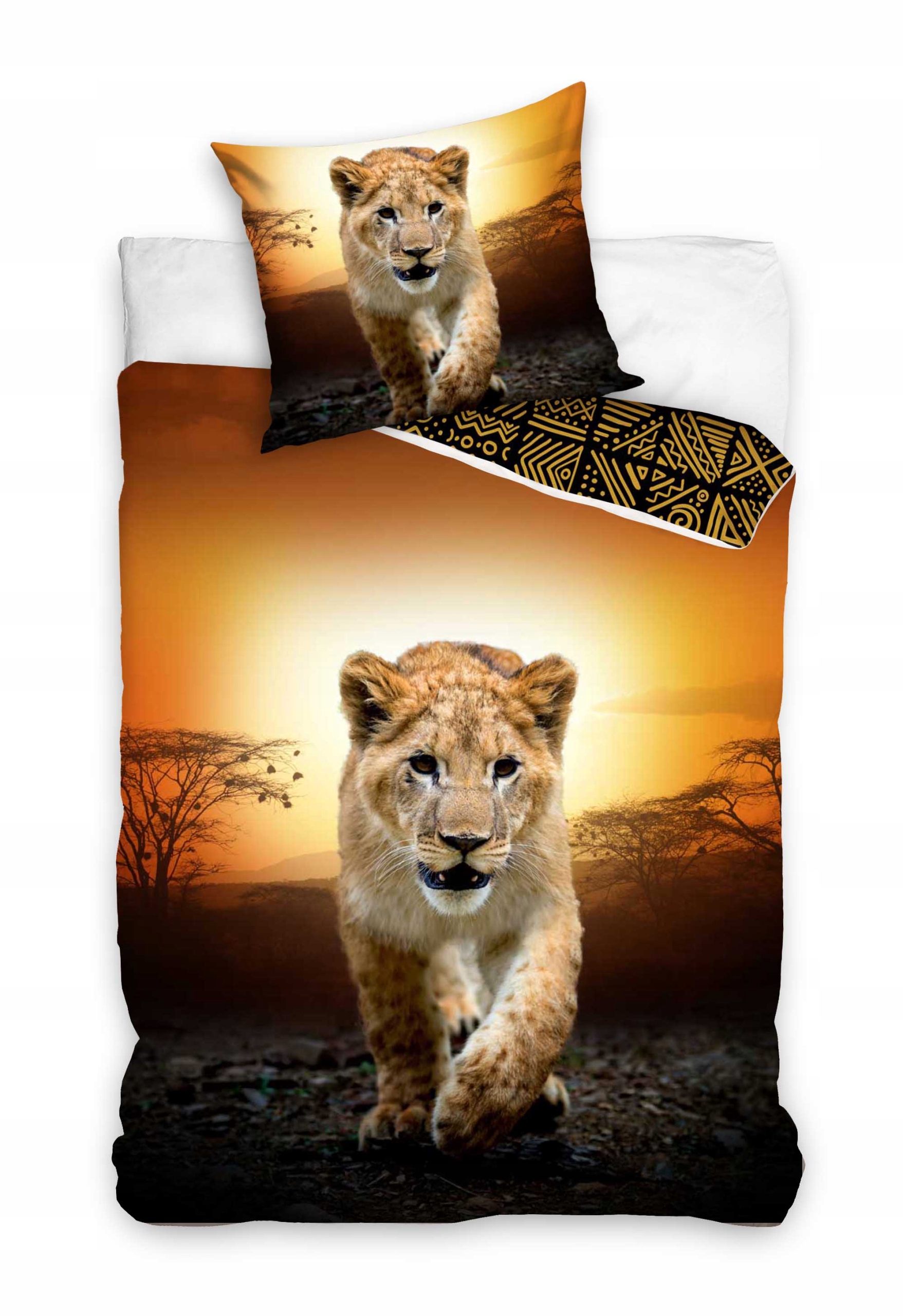 

Komplet pościeli 140x200 Lew Wild Animals Safari