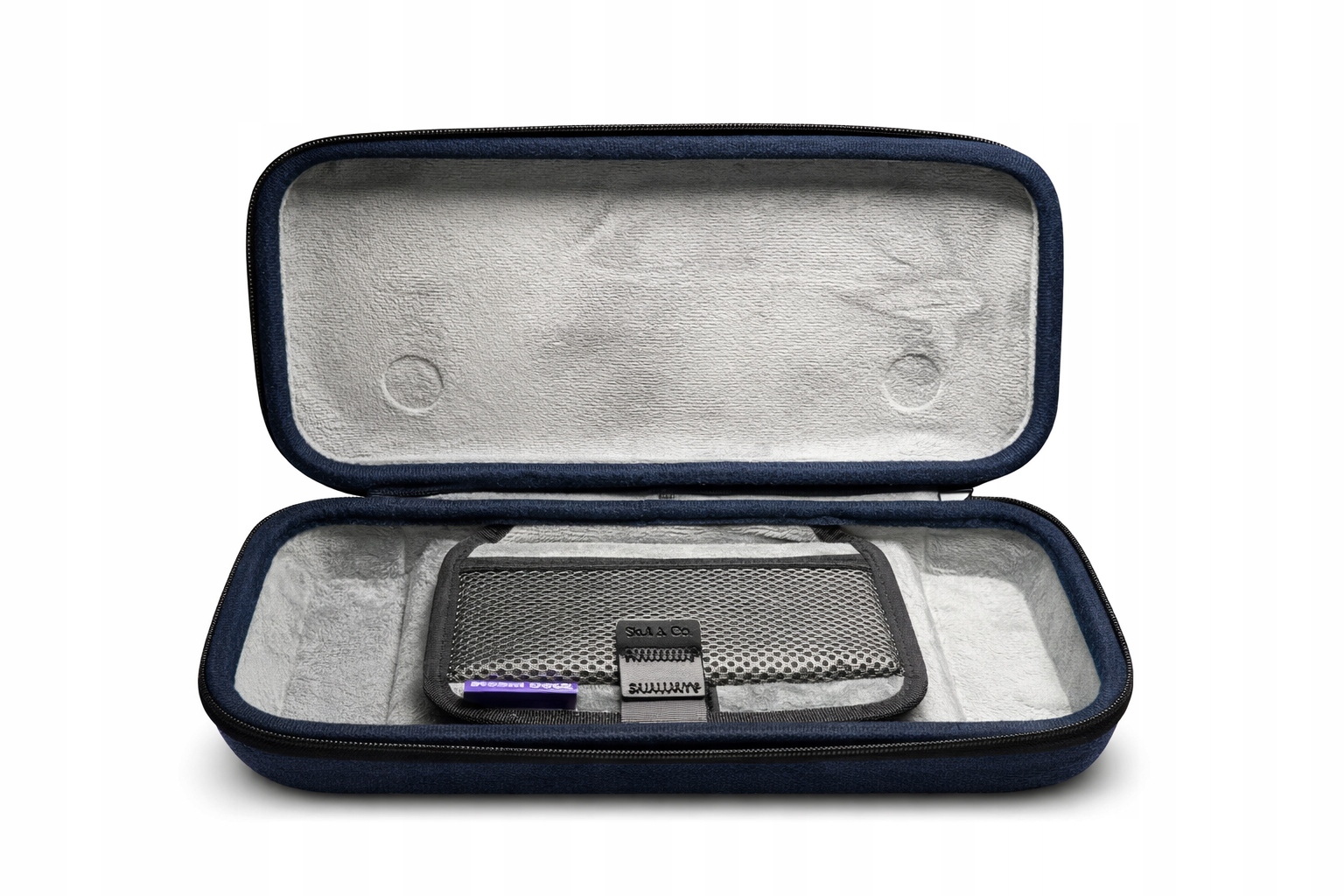 Skull & Co. Slim Carrying do Steam Deck /OLED – Etui Podróżne, Dżinsowe