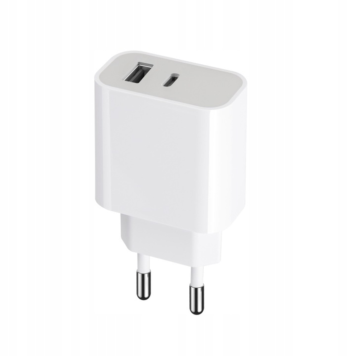 ŁADOWARKA UNIWERSALNA SIECIOWA USB typ C QC3.0 WTYCZKA KOSTKA SZYBKA 20W Złącza USB typ C USB