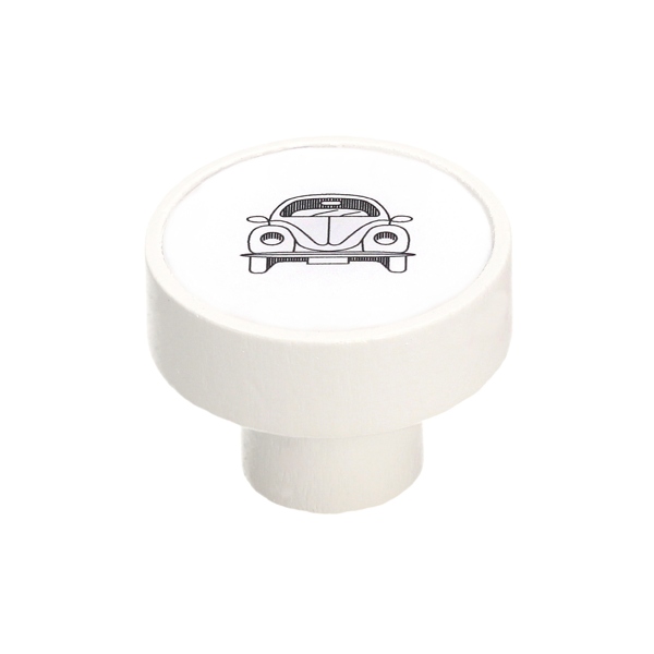 

Gałka Gamet drewniana biały mat GD08 samochód