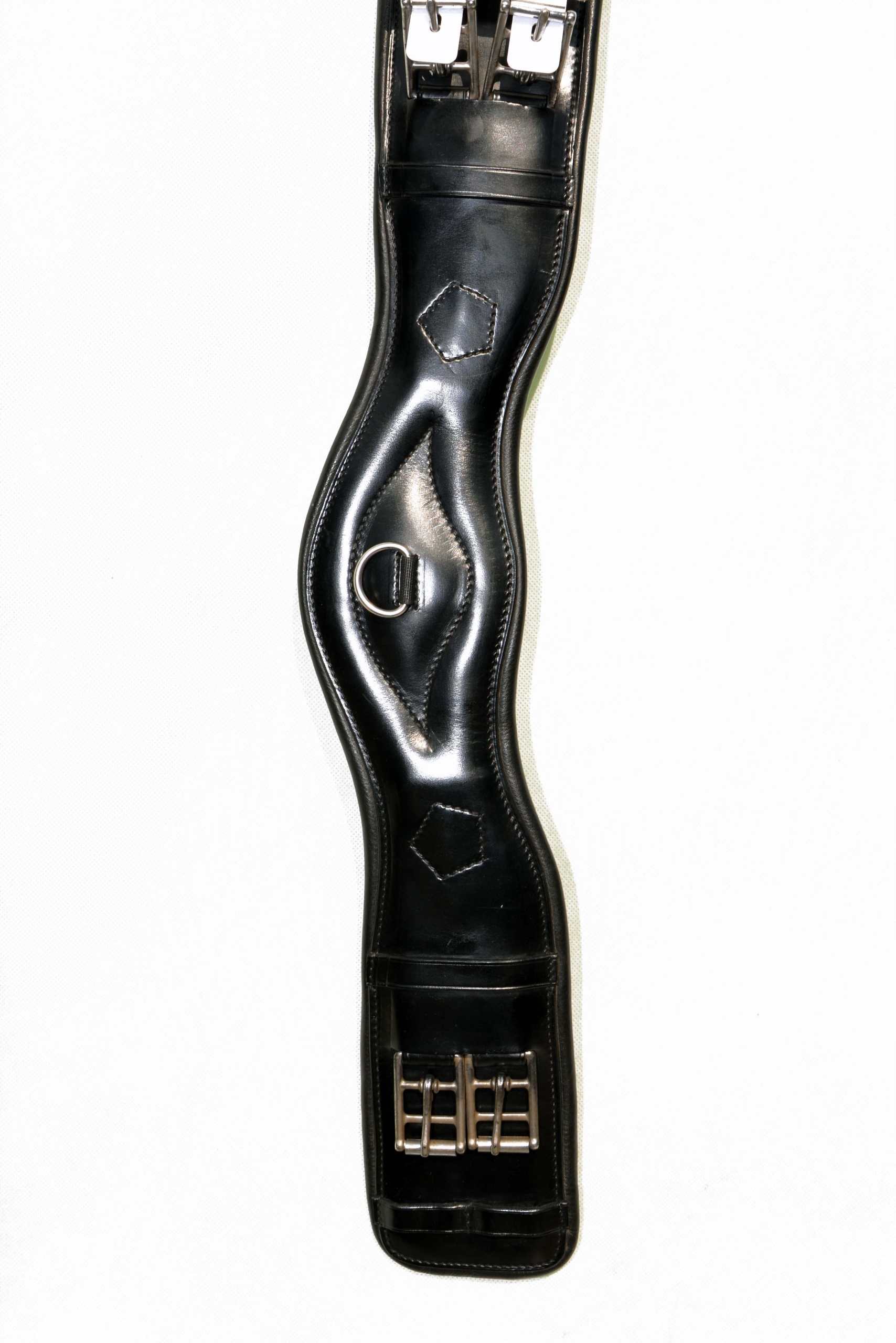 Kožený jezdecký pás velikost 60 cm