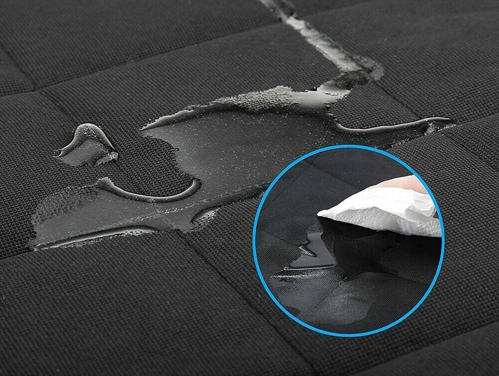 MATA TRANSPORTER DO SAMOCHODU DLA PSA NA SIEDZENIE POKROWIEC DUŻY Cechy dodatkowe gotowe otwory na pasy gotowe otwory pod zagłówki kieszenie