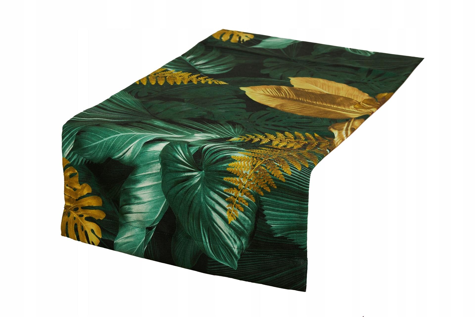 

Bieżnik dekoracyjny 40x135 Monstera liście c. ziel
