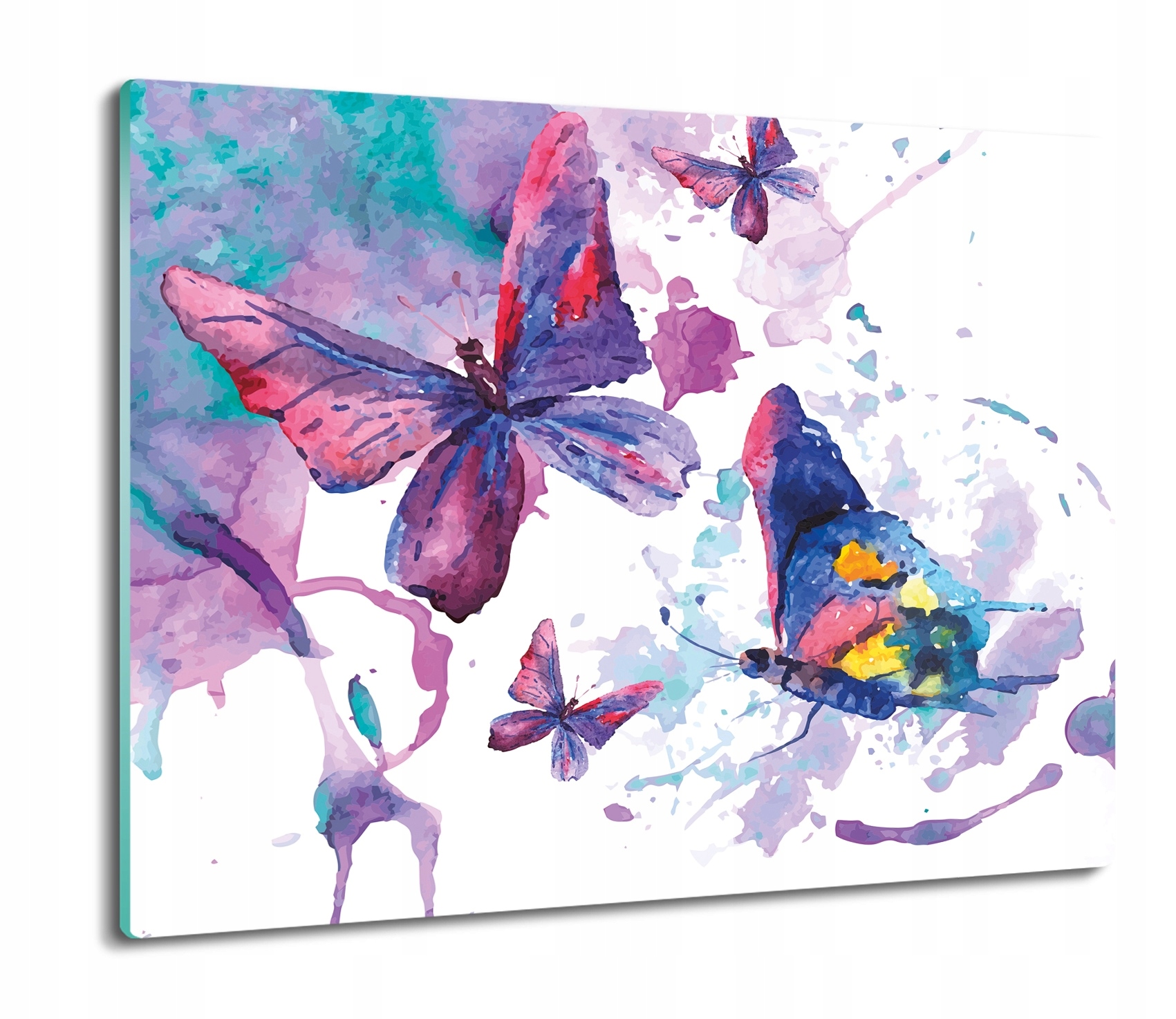 

Motyle owady grafika 60x52 deska podkładka szklana