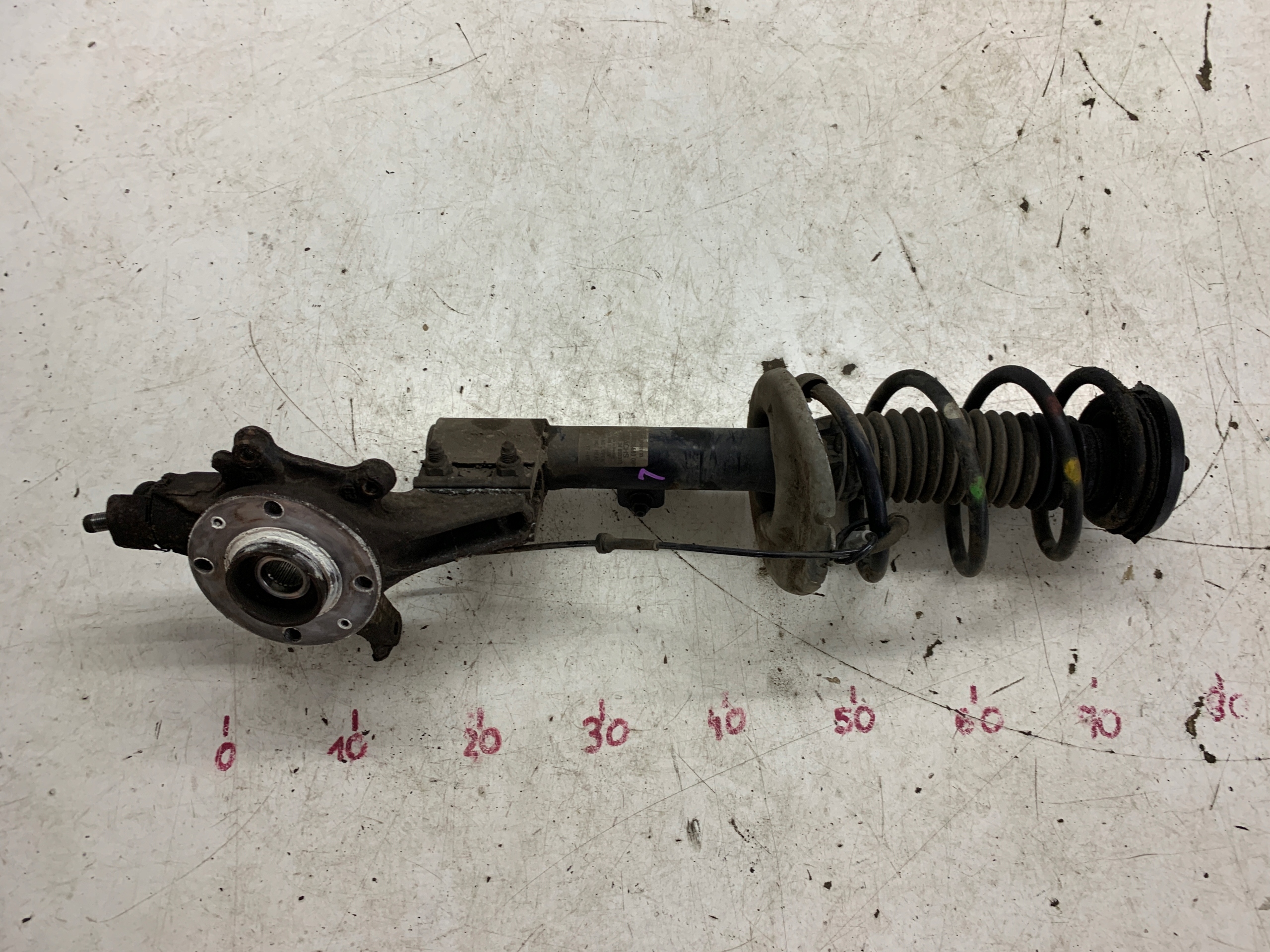 McPherson left front 968410868006 824904003913 CITROEN BERLINGO