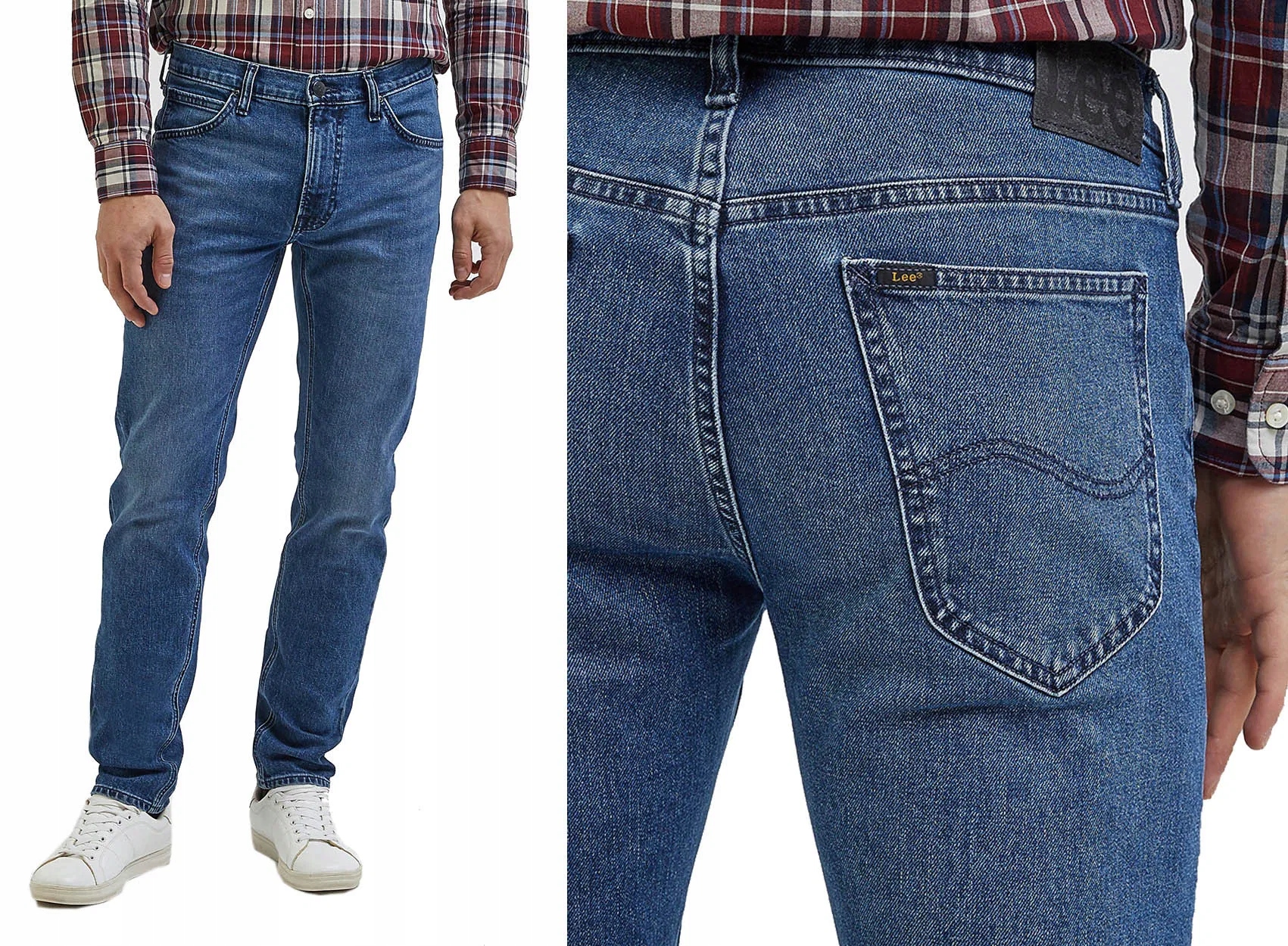 Lee Daren pánské džíny rovného střihu Zip W32 L32