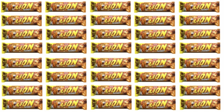 Levně 40x 41g Lion arašídová tyčinka Karton