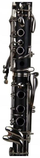 KLARNET Z FUTERAŁEM POKROWCEM DO NAUKI DLA ZESPOŁU SZKÓŁ JAKOŚCIOWY SMAR Model C-17