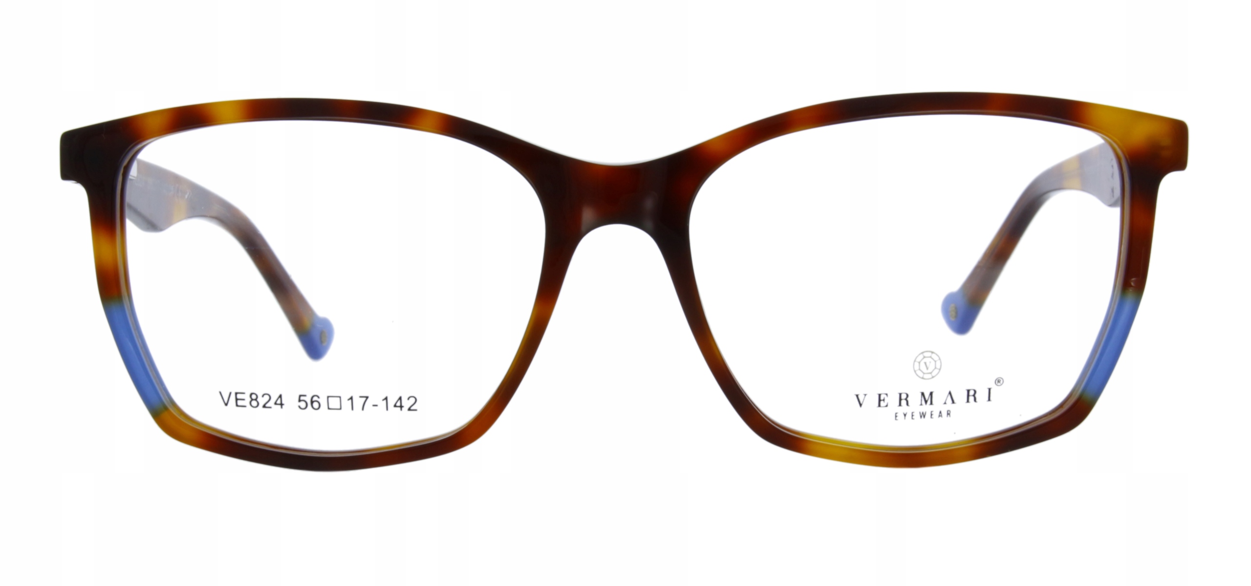 Okulary Oprawki do Okularów Damskie Prostokątne Vermari Milano VE824C1