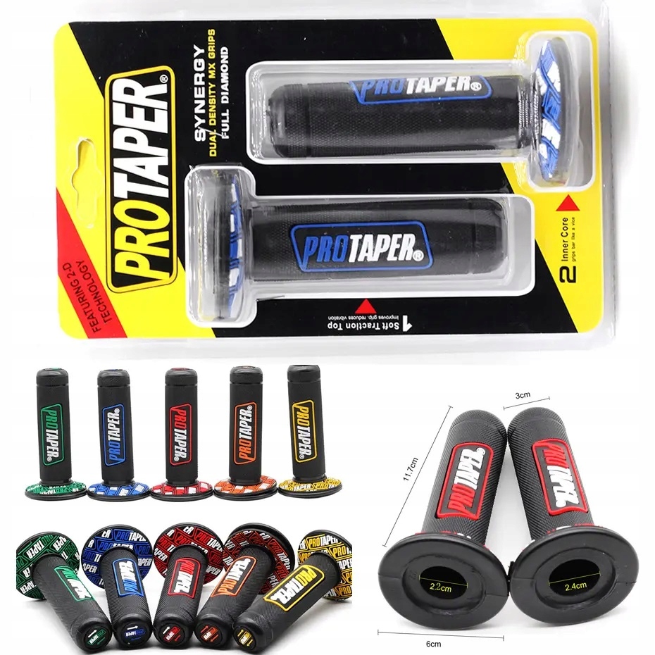 MANETKI MOTOCYKLOWE PROTAPER ENDURO CROSS KTM POMARAŃĆZOWE - UNIWERSALNE Producent Protaper