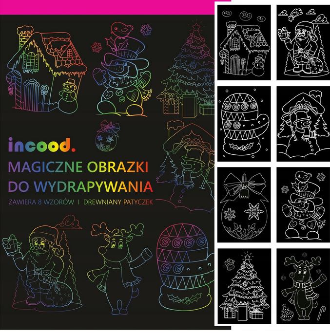 

Wydrapywanka Magiczne Obrazki 13X18 CM 0106-0425 I