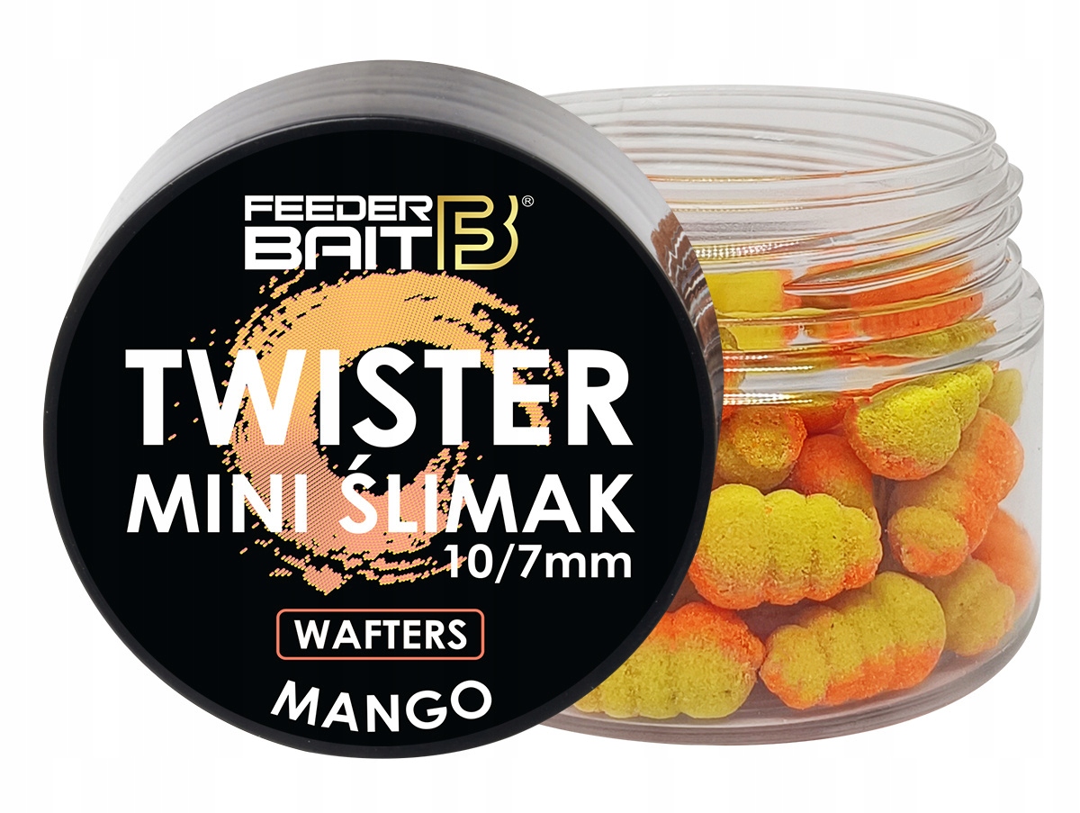 Mini Ślimak Wafters 10x7mm Mango Feeder Bait