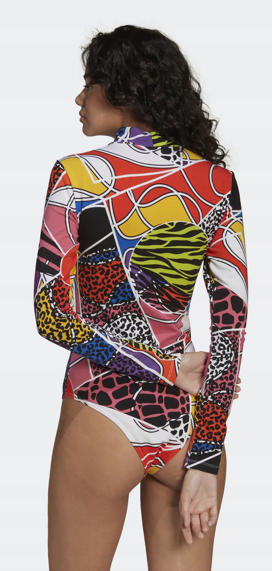 BODY MŁODZIEŻOWE SPORTOWE DAMSKIE Z DŁUGIM RĘKAWEM ADIDAS RICH MNISI 28-30 Model BODYSUIT RICH MNISI