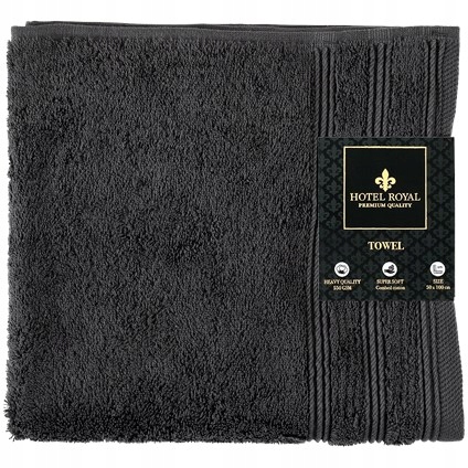 

Ręcznik 50x100 Premium Do Rąk Łazienkowy Szary