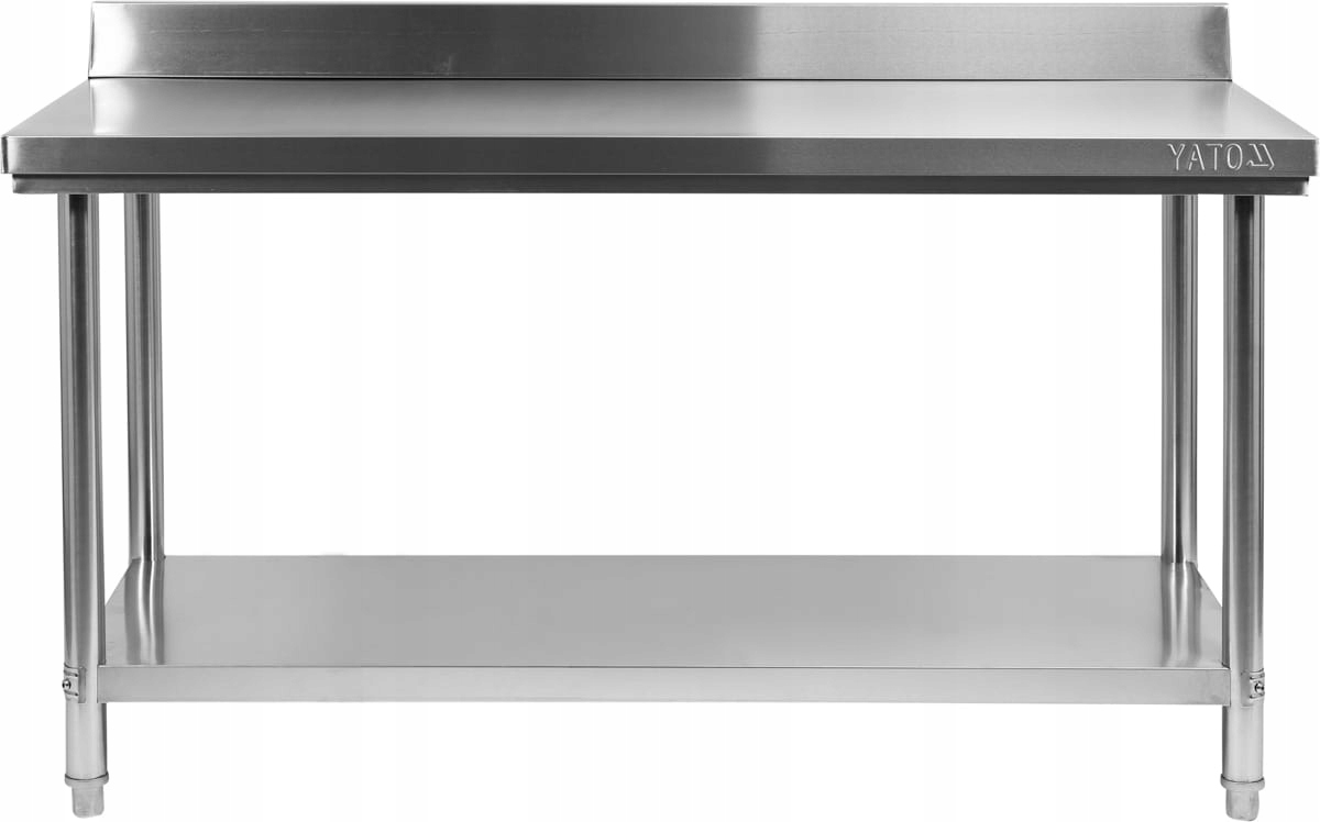 STÓŁ PRZYŚCIENNY Z PÓŁKĄ SKŁADANY 1600×600×H850+1