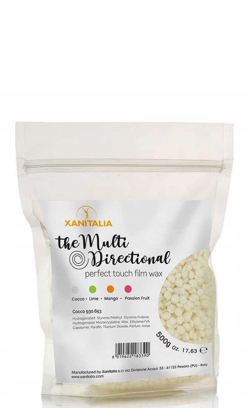 

Premium Textile Wosk Bezpaskowy w Perełkach Kokos