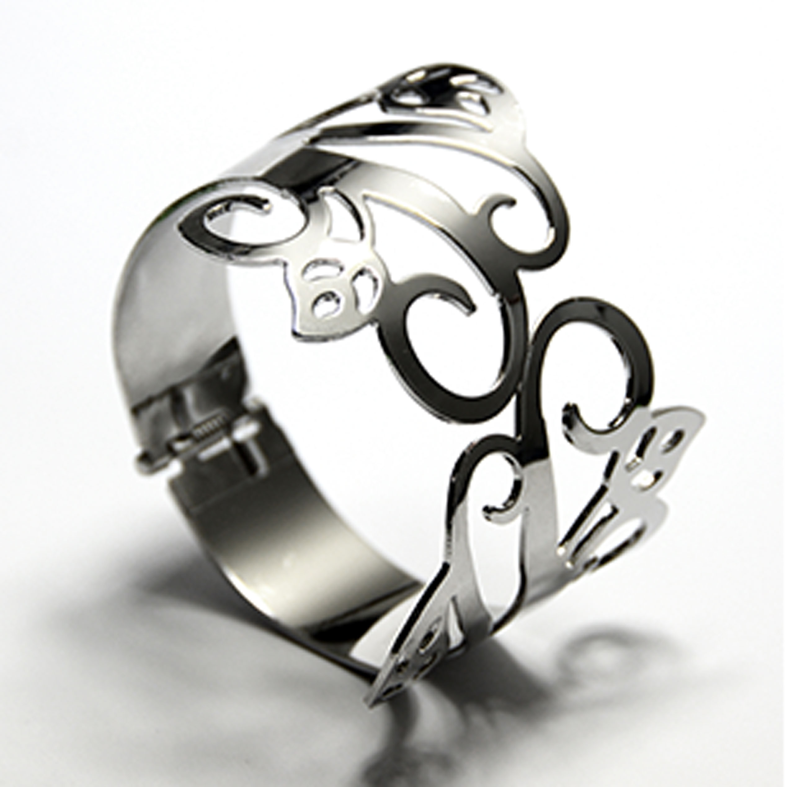 KLAMRA do ZASŁON KLAMRA SPINKA do FIRAN UPIĘCIE SREBRNA S-2