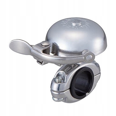 Dzwonek rowerowy Cateye OH-2300A Hikibi srebrny