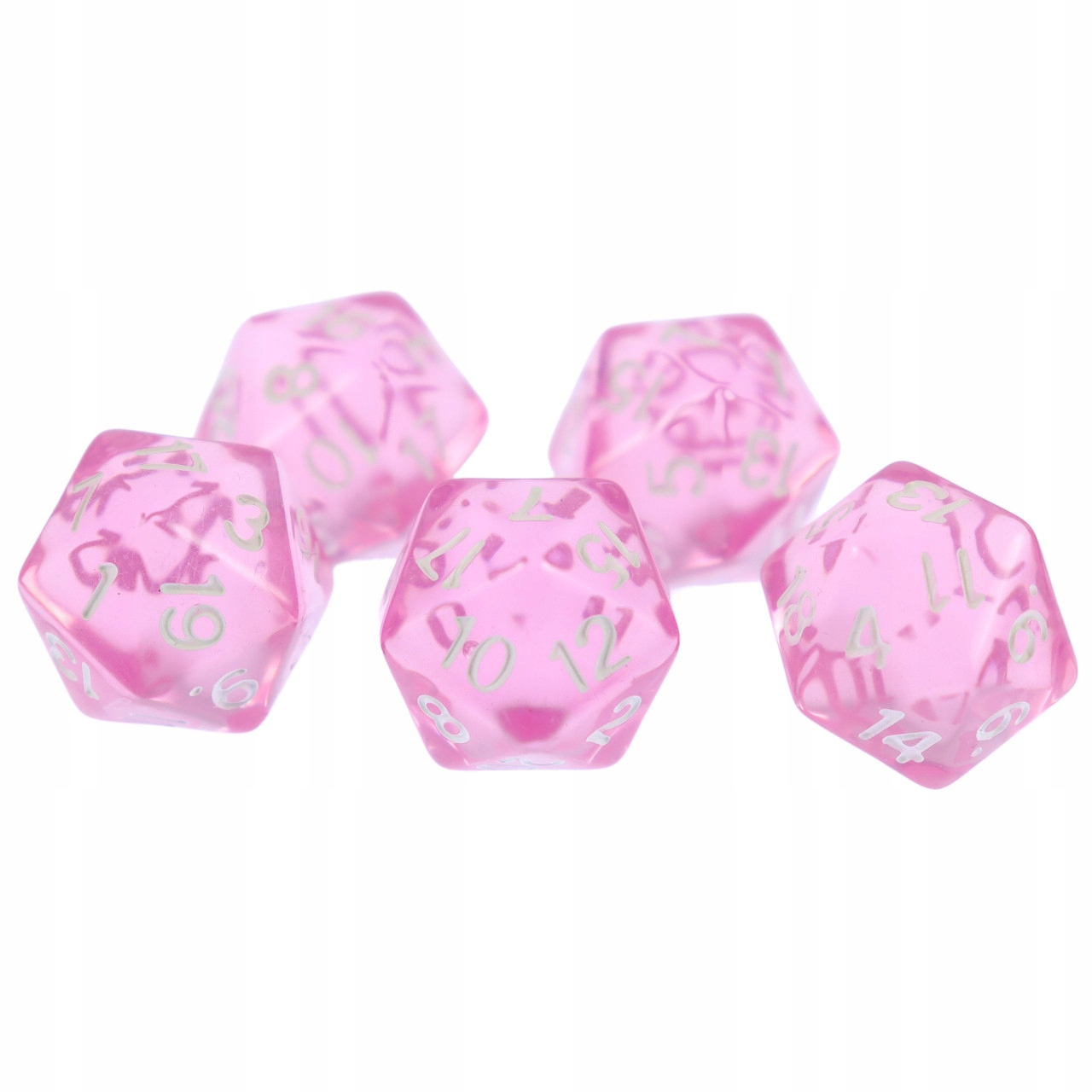 ZESTAW 10 KOSTEK K20 RPG NIBYLANDIA KOŚĆ DWUDZIESTOŚCIENNA Producent RGFK