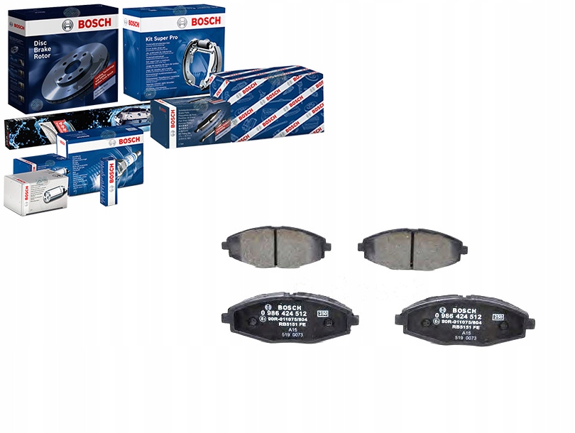 

Klocki Hamulcowe Daewoo Przód Lanos Bosch