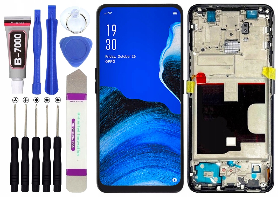 Incell Do Oppo Reno 2Z LCD displej Rámeček