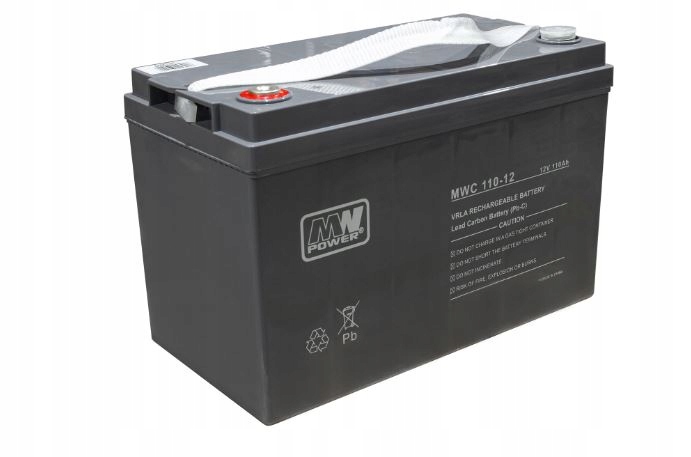 Akumulátor Agm (pb-c) 12V/110Ah, M8 Mwc 110-12