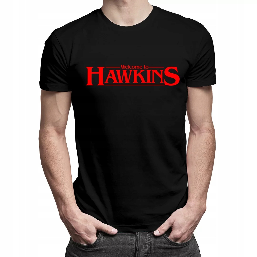 

Hawkins - koszulka dla fanów Stranger Things