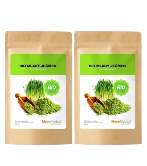 Levně MycoMedica Mladý ječmen Bio 400 g