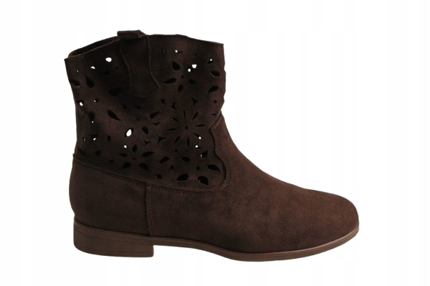 Kotníkové Boty Seastar NS559P vel.38 Hnědá Módní Pohodlné