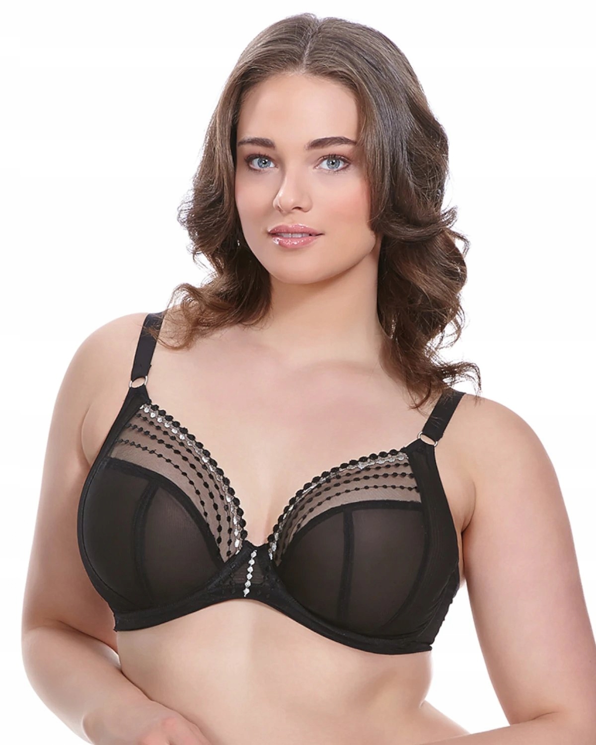 

Matilda biustonosz plunge miękki - czarny 40JJ