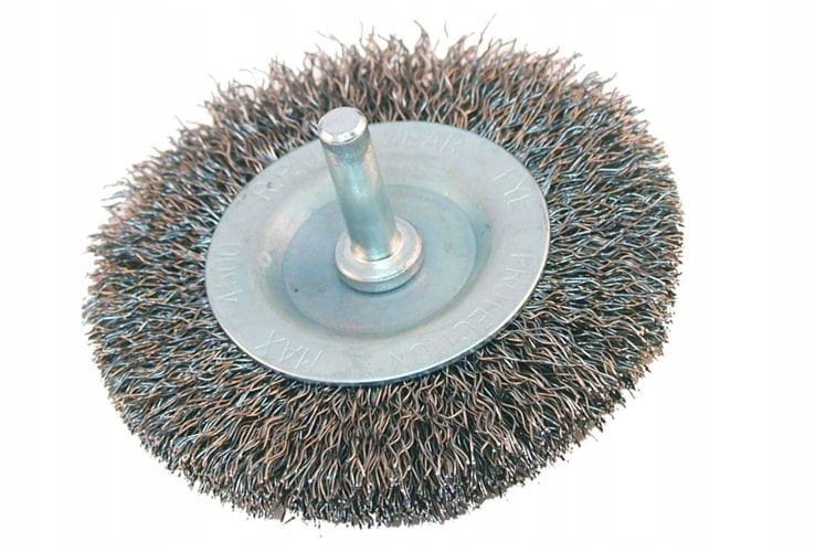 

Szczotka Stalowa Obrotowa Płaska 6x80mm