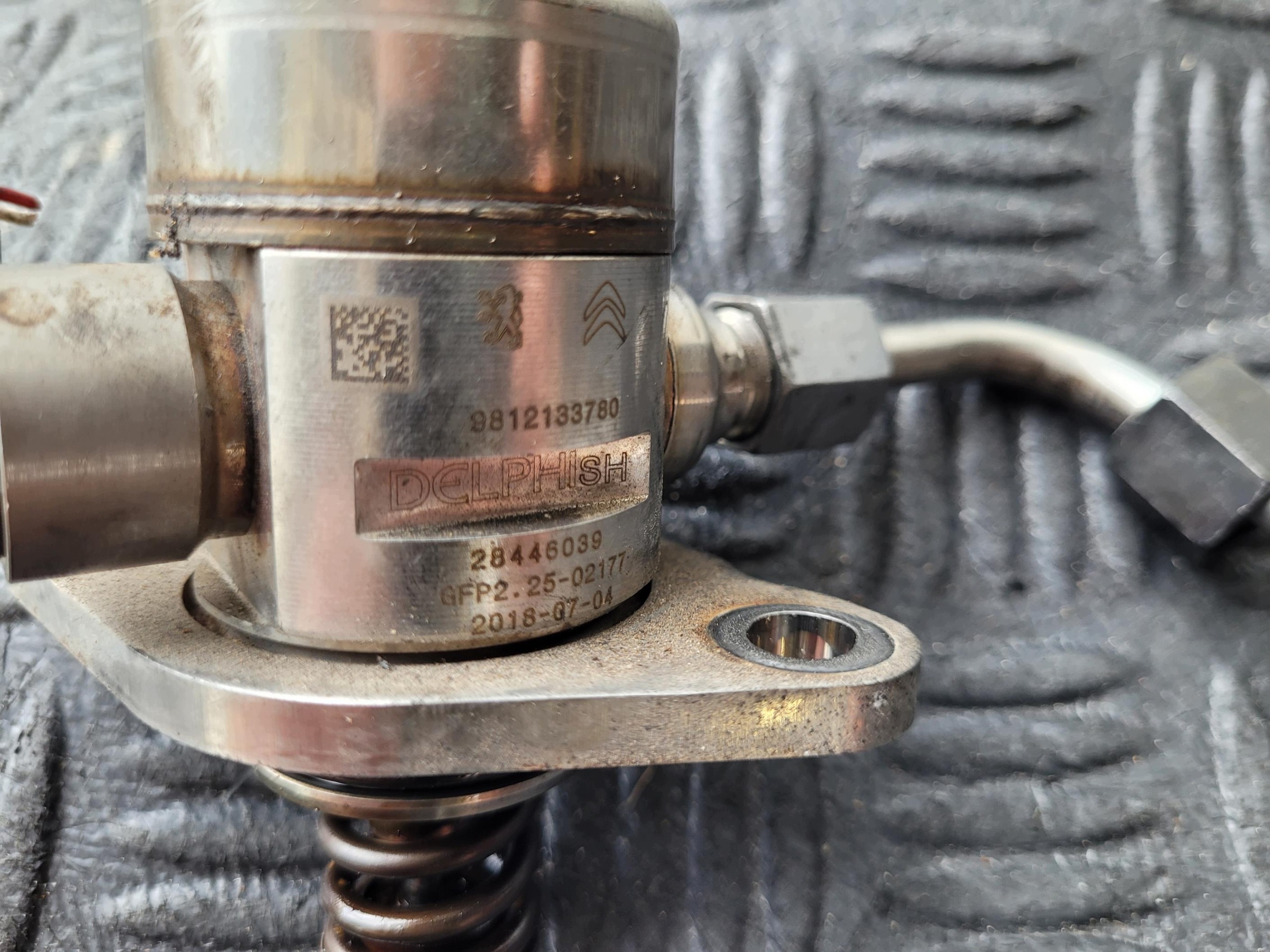 feed pump 9812133780 PEUGEOT 3008 II 1.2 THP
