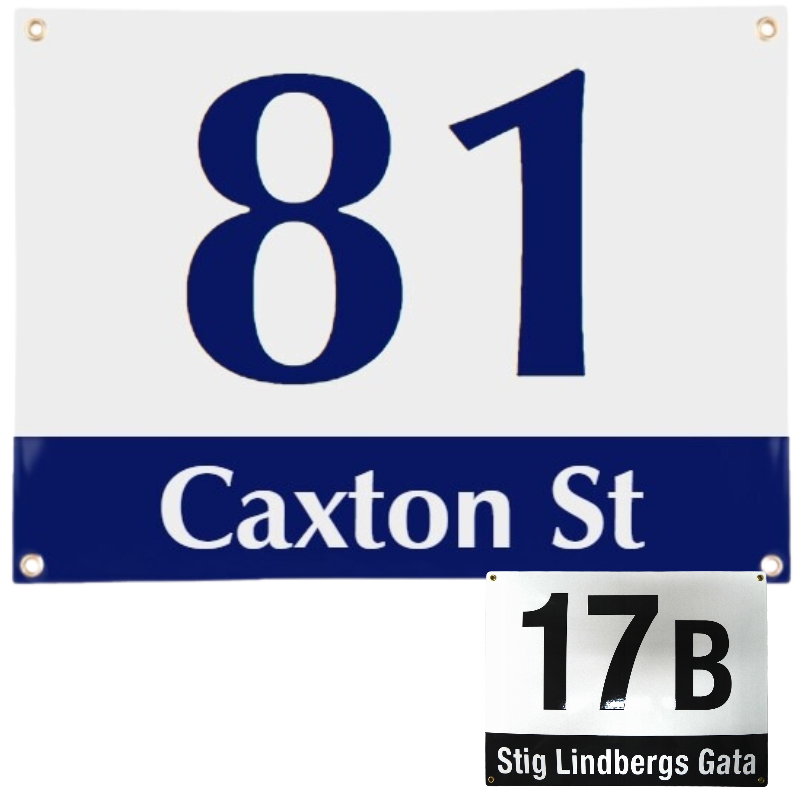 Adresová Tabule Číslo Domu Kovová Tabule Na Dům 30x40 CM Smaltovaná