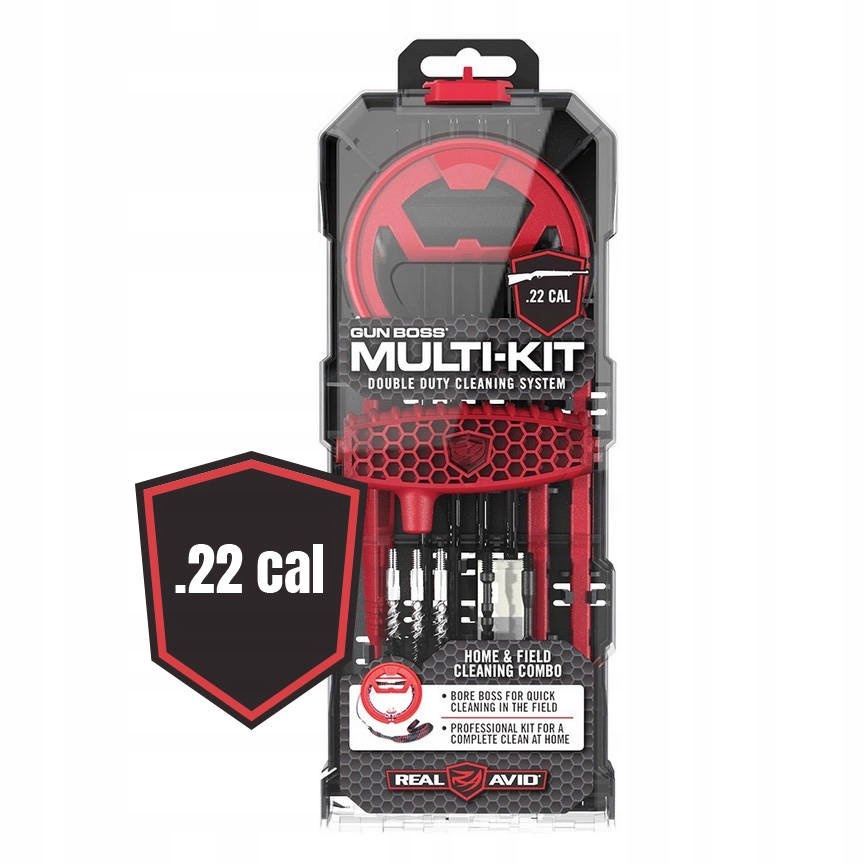 Real Avid Zestaw narzędzi do czyszczenia broni Gun Boss Multi-Kit .22