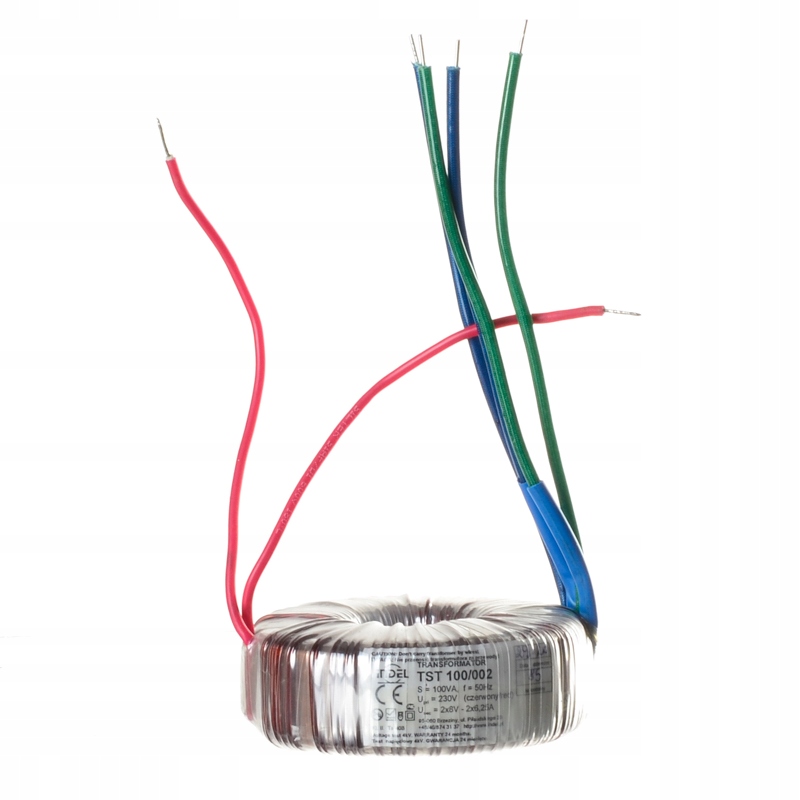 TST 100/002 2x8V-2x6.25A