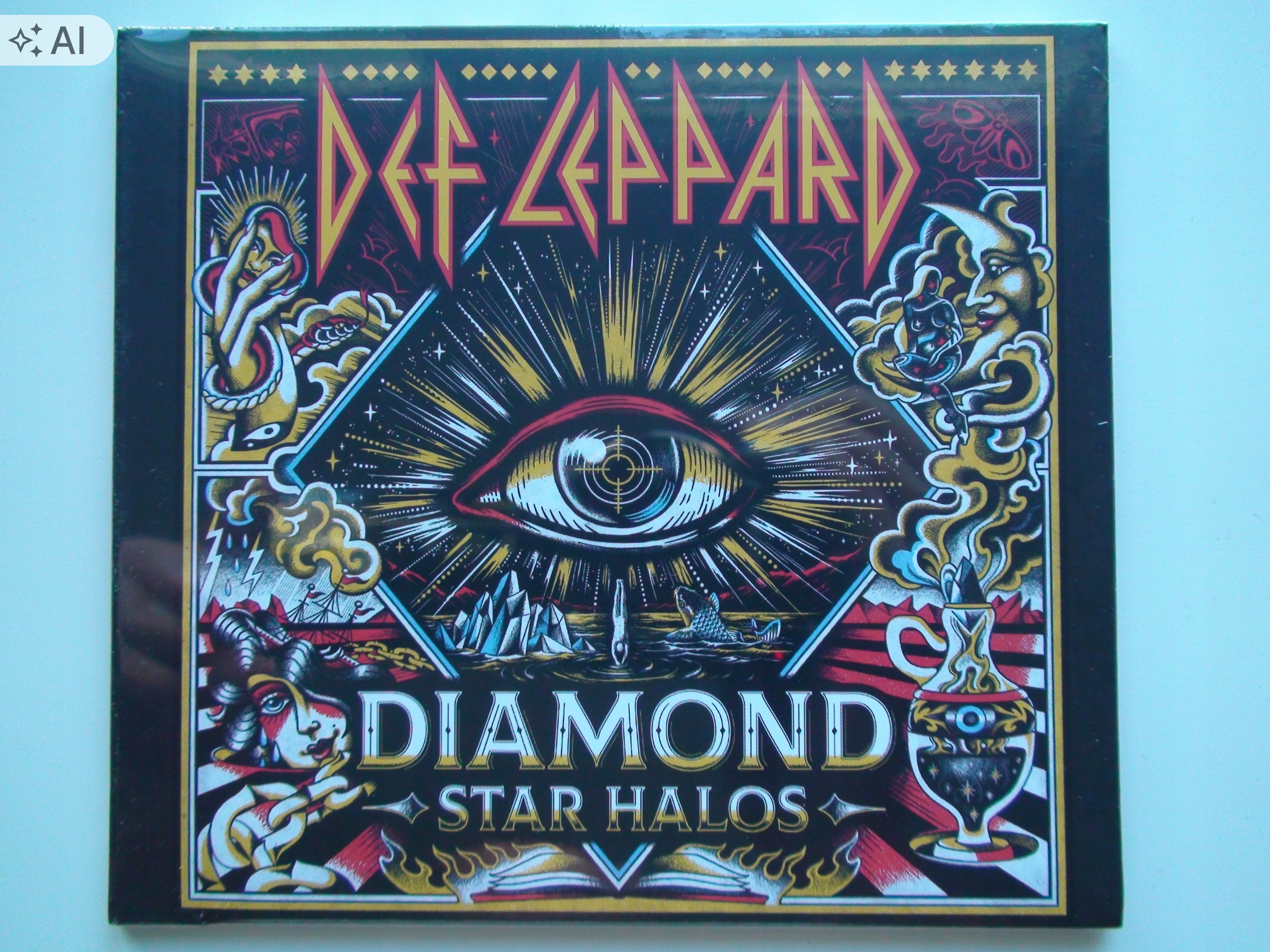 Def Leppard Diamond Star Halos Deluxe Edition CD Digi Folia