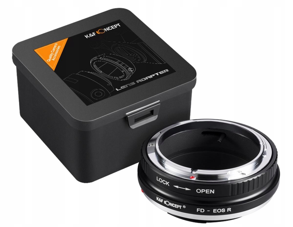 Adaptér redukce na objektiv Canon Fd pro Canon Eos R1 R2 R8 R10 R50 R100