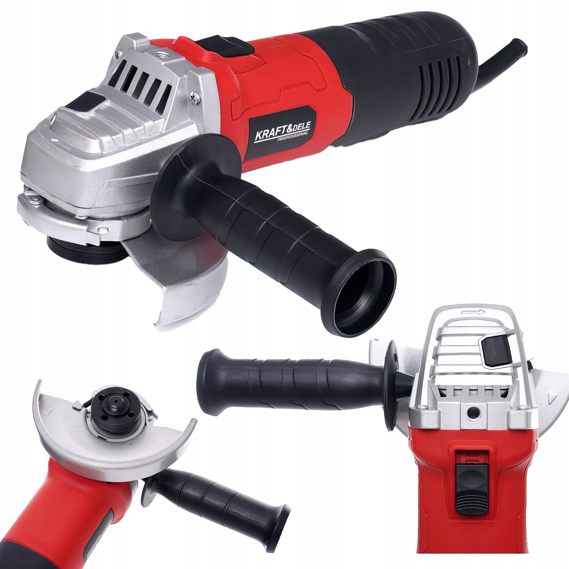 Úhlová Bruska Flexa Bruska 230V 1500W Kotouč 12000 Rpm Kraft&Dele