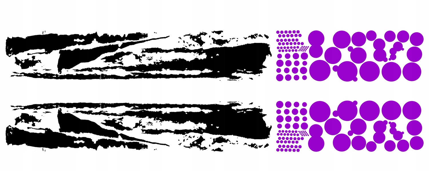NAKLEJKI na Auto MOTYW SZARPANY KOLA 44x355cm 2X Producent code MG1093