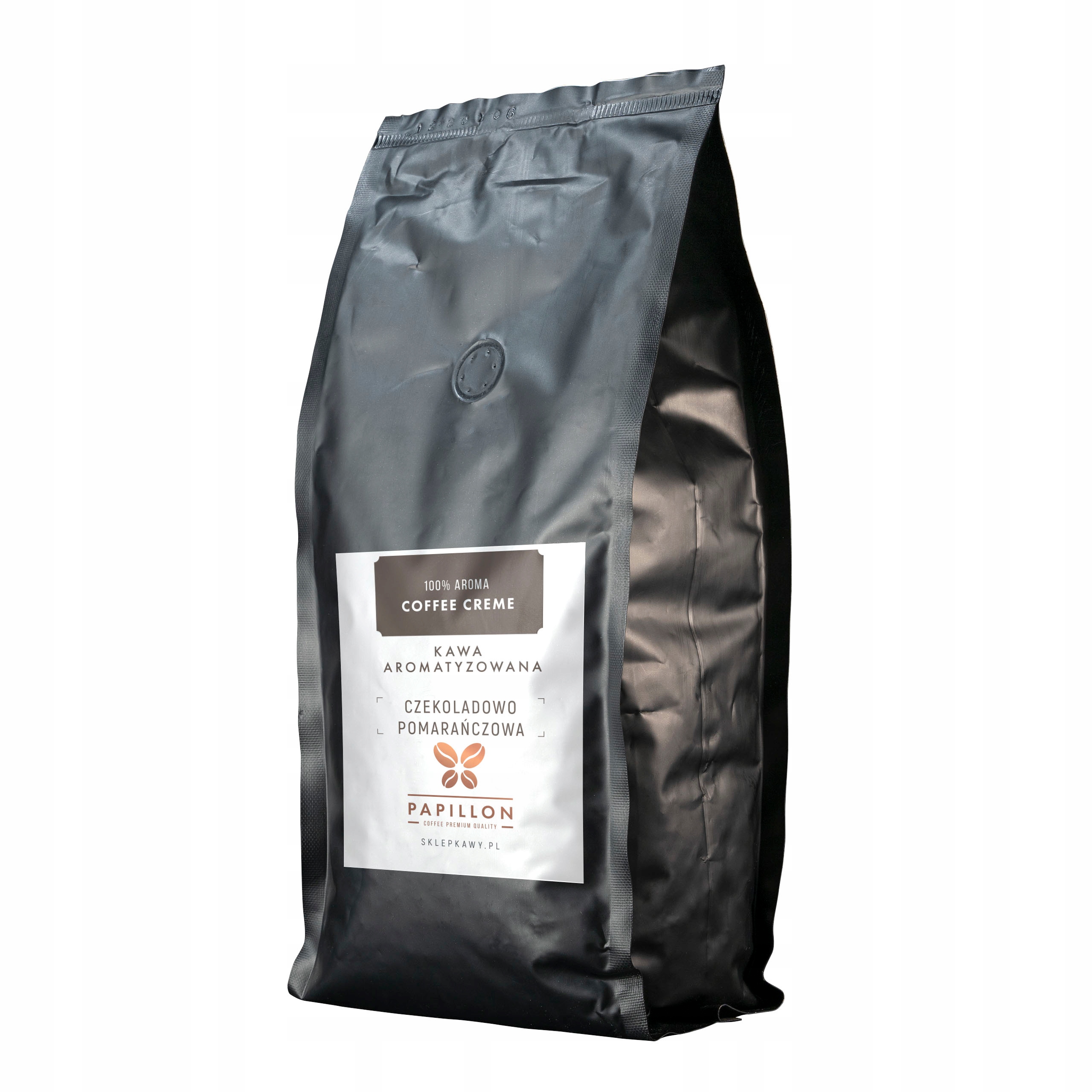 Levně Papillon Coffee Káva aromatizovaná Čokoládovo-pomerančová 1 kg