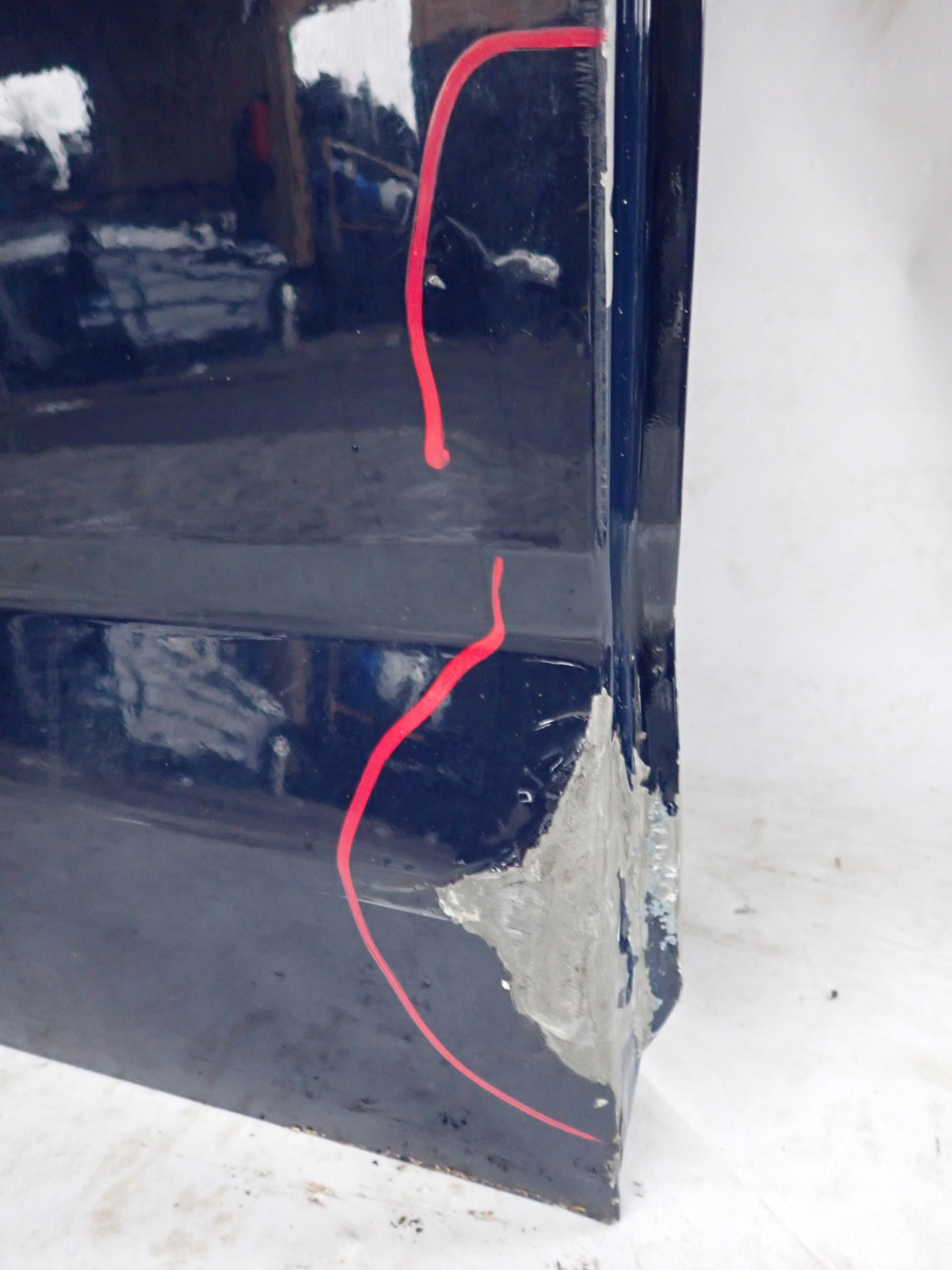 FORD GRAND C-MAX 10- Tür rechts heck hinten