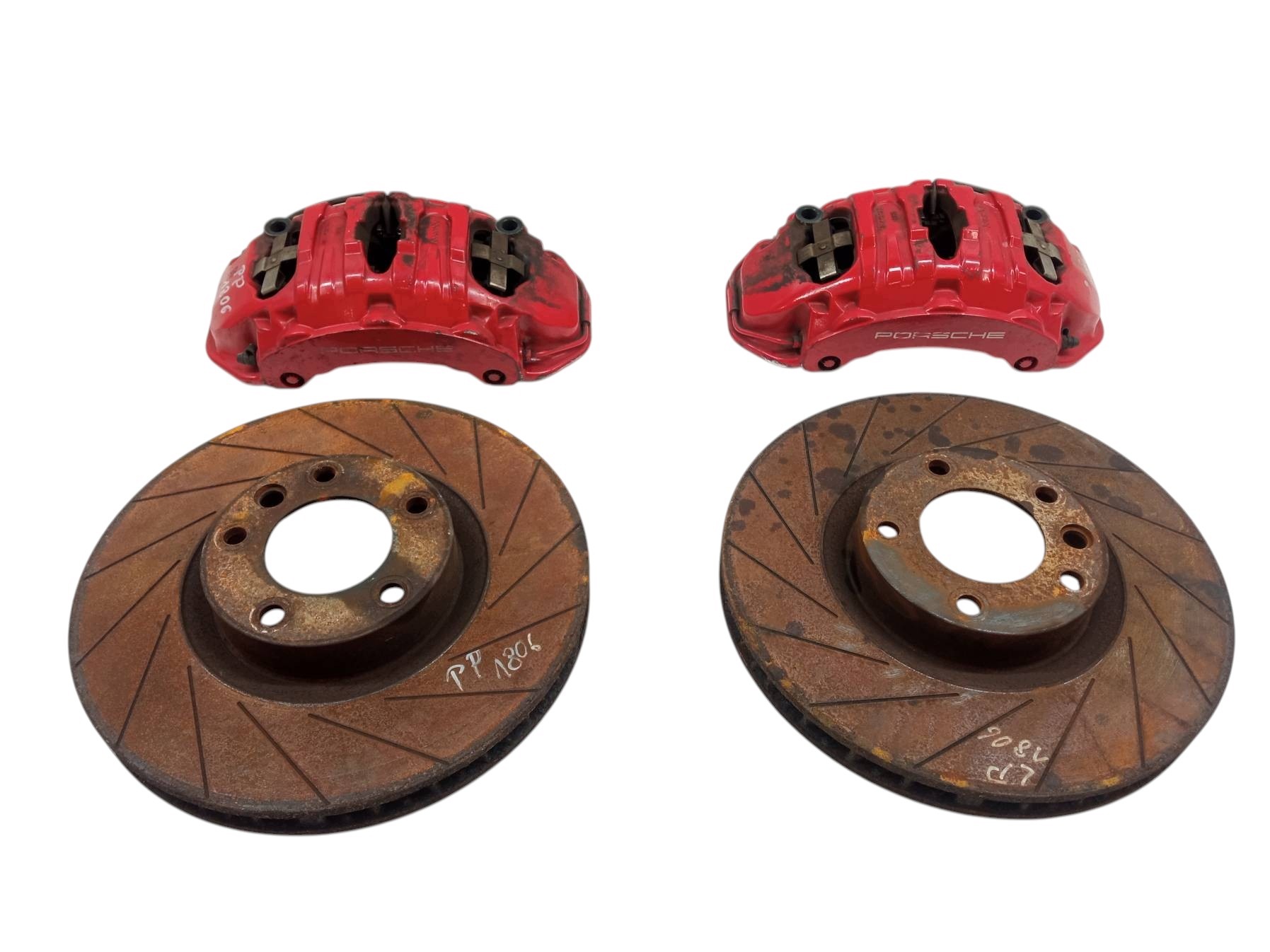caliper brake right left front 360 MM SWAP 7PP615123 Porsche Cayenne II