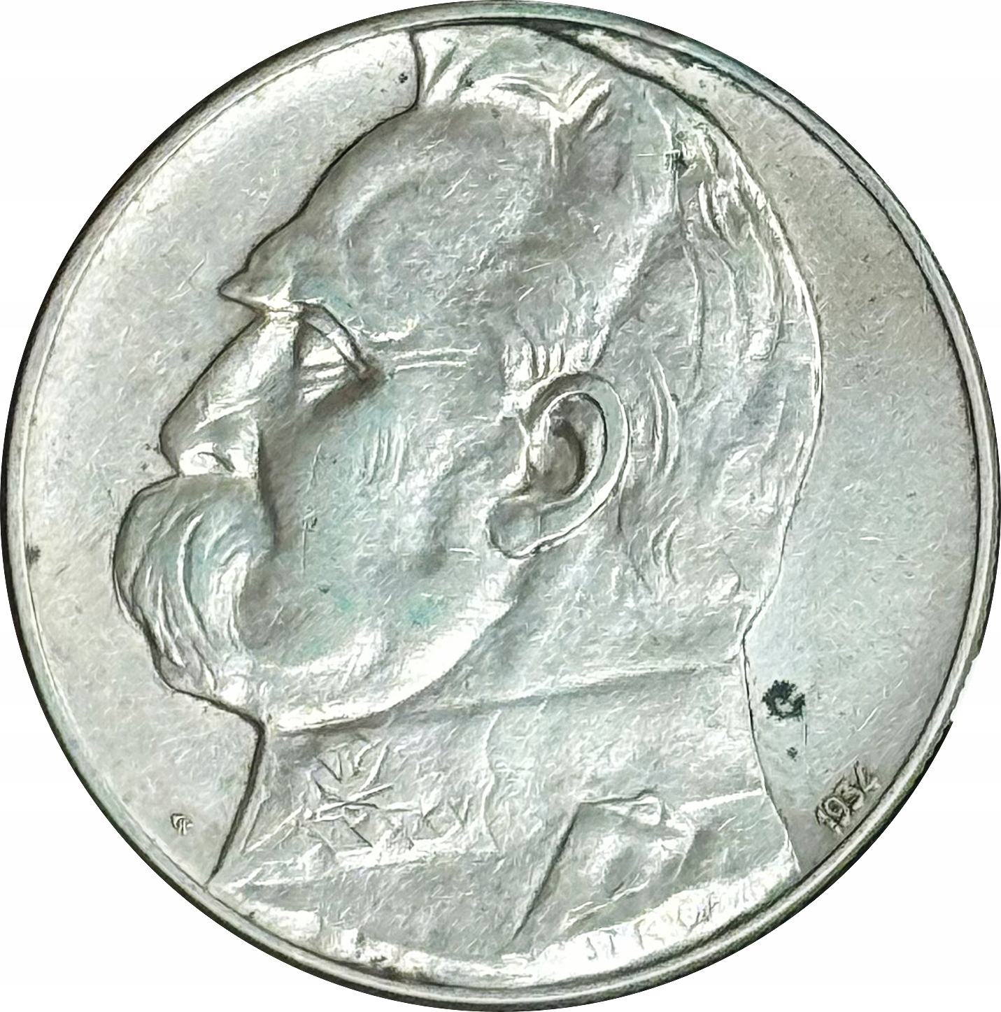 10 ЗЛ 1934 ГОД ЮЗЕФ ПИЛСУДСКИЙ-ОРЕЛ СТРЕЛЕЦКИЙ