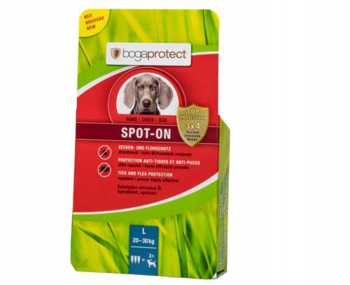 Levně Bogaprotect kapky na blechy a klíšťata pro psa L