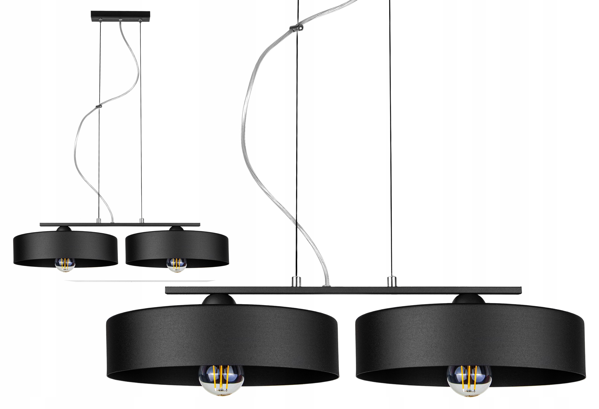 

Lampa Sufitowa Plafon Żyrandol Edison Loft Led