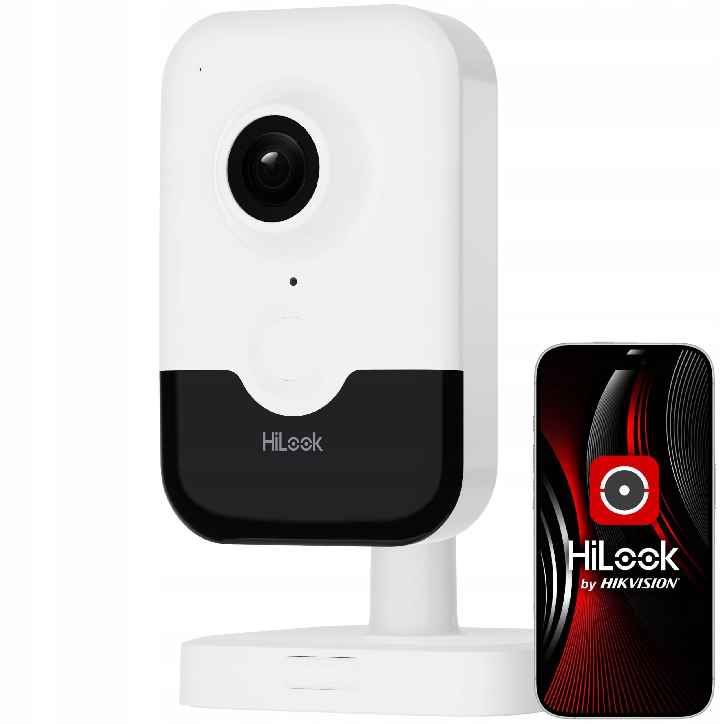 Kamera IPC-C320HA-D/W(W) 2MPX Detekcja Głośnik Apka Hilook By Hikvision
