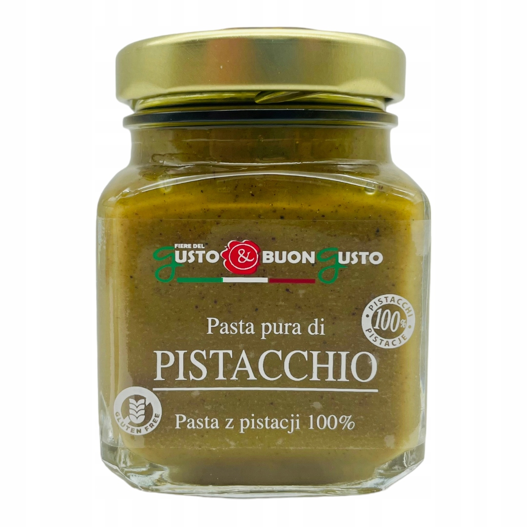 PISTÁCIOVÁ PASTA 100% 100G PISTÁCIOVÉ MASLO S PISTÁCIOU KRÉM GUSTO & BUON GU